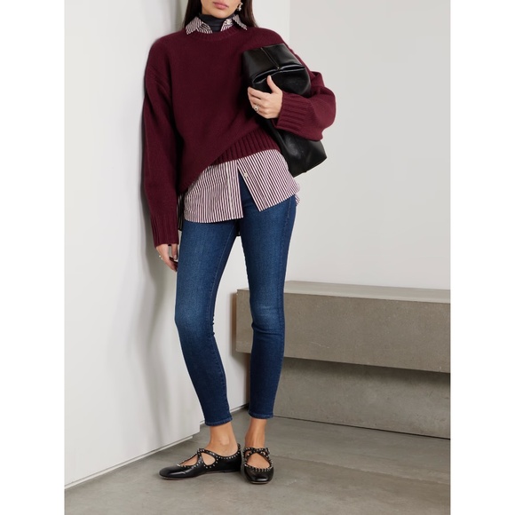 MOTHER The Looker Body Electric Low-Mid Rise Quality Stretchy Denim Skinny Jeans - Picture 2 of 16